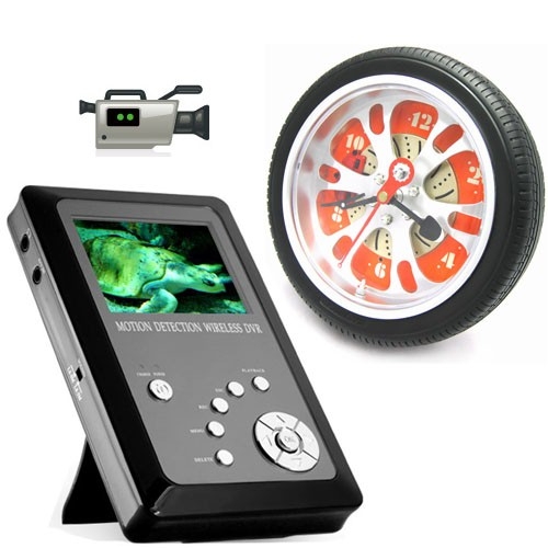 Hidden MP4 Player Receiver Wireless Spy Camera